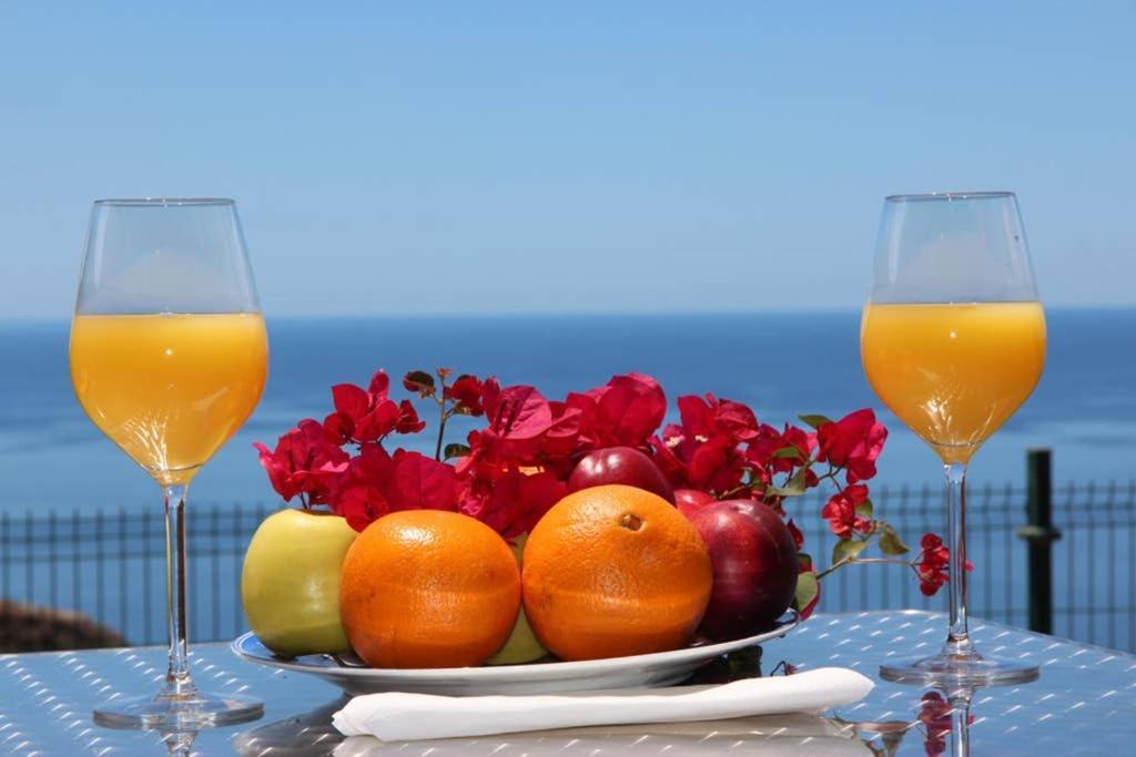 Ferienwohnung Apartamento Mar Azul Calheta  Exterior foto